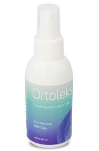 Охлаждающий спрей Ortoleks (Ортолекс), 100 мл